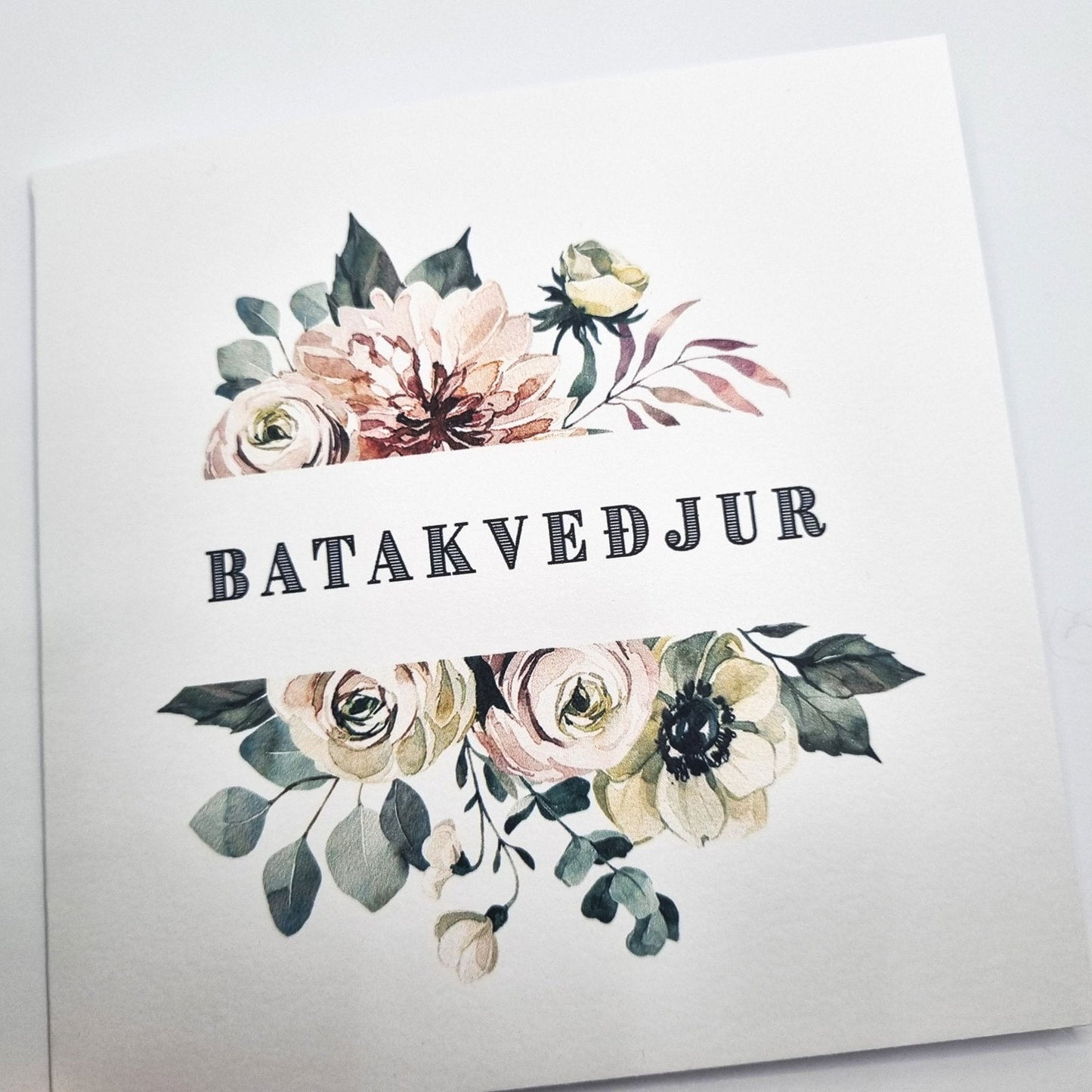 Kort - Batakveðjur - Korterí