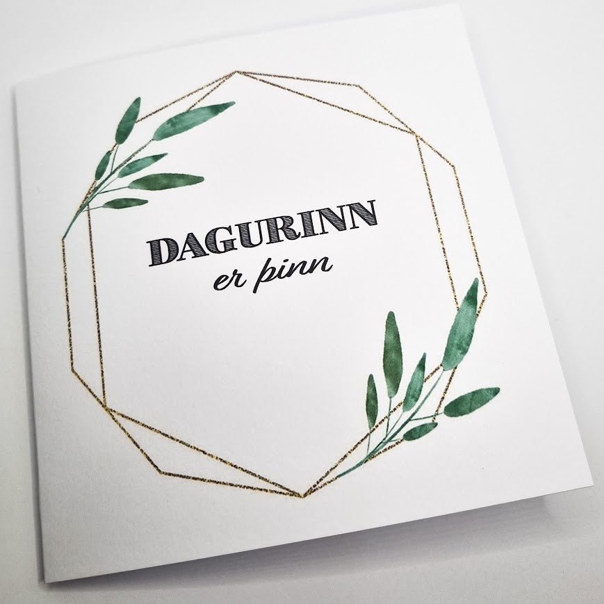 Kort - Dagurinn er þinn - Korterí