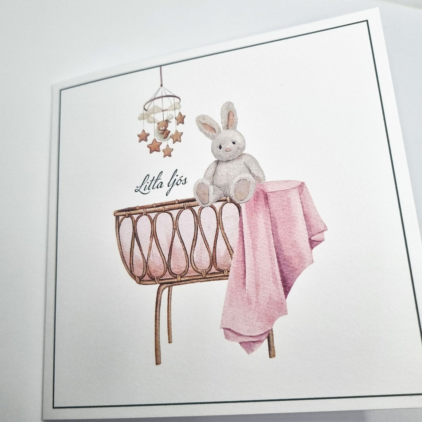 Kort - Litla ljós (bleikt) - Korterí