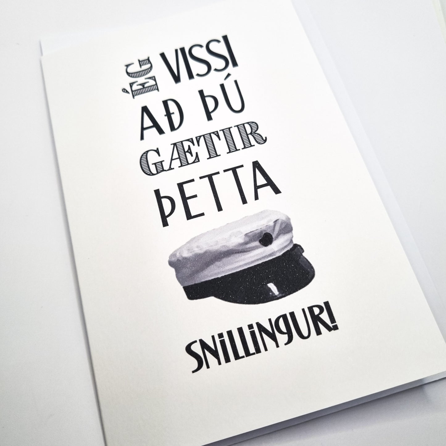 Orðin mín - Kort - Snillingur