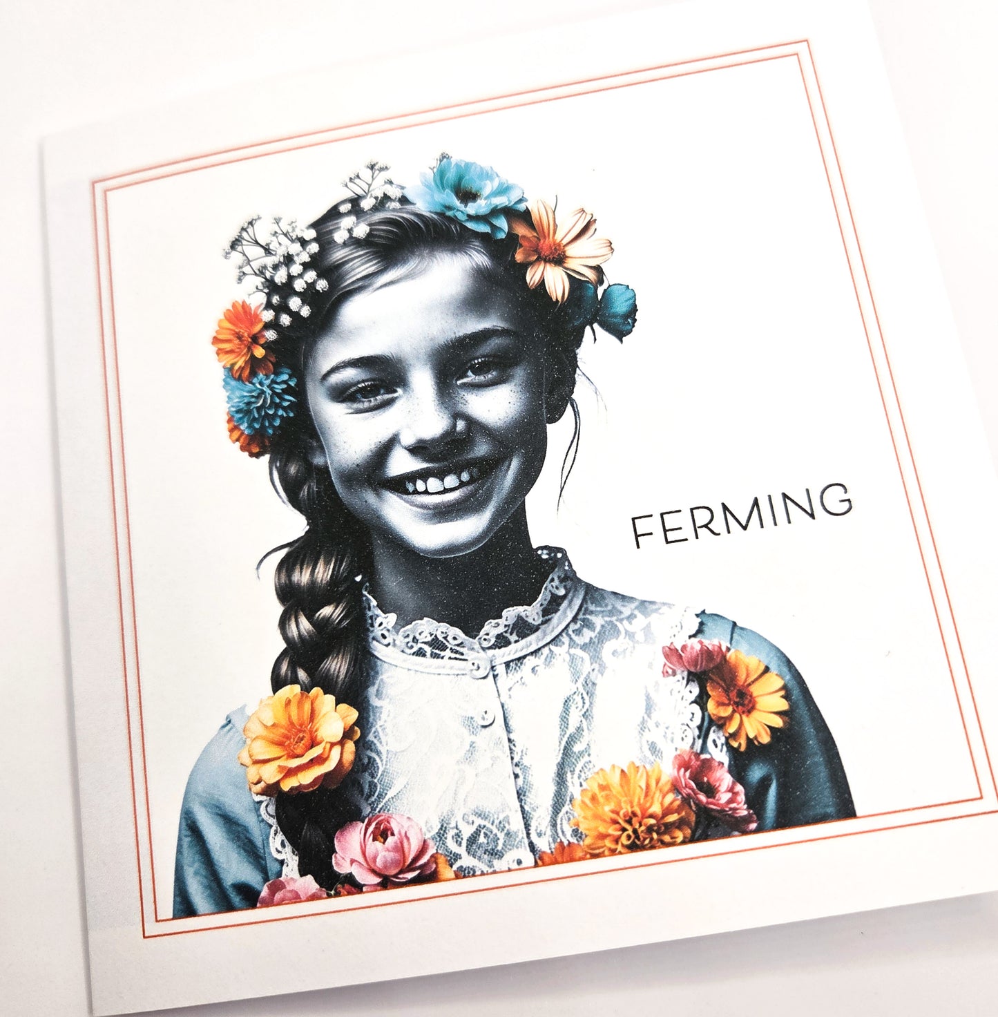 Fermingarkort - Stelpa