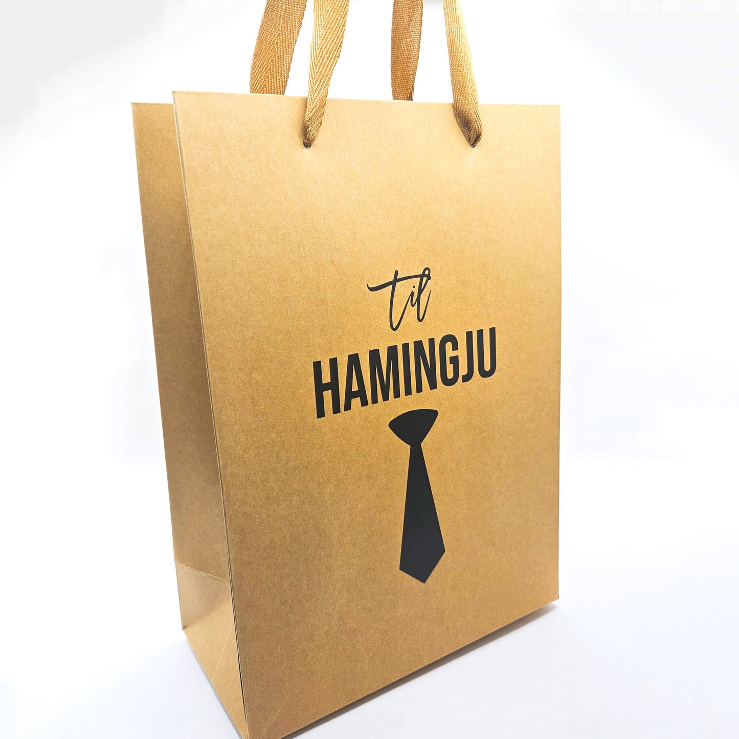 Gjafapoki - Til hamingju - Bindi (3 stærðir)