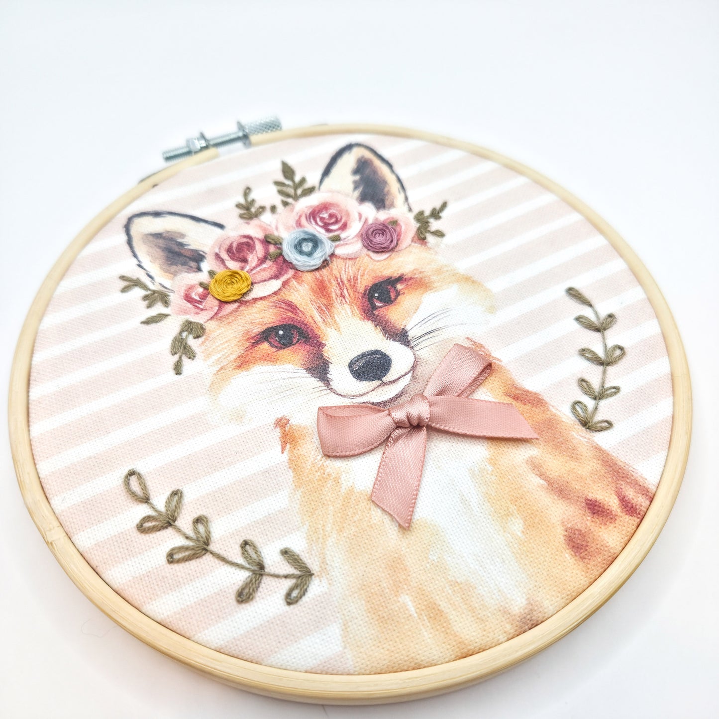 Útsaumsmynd - Rebbi