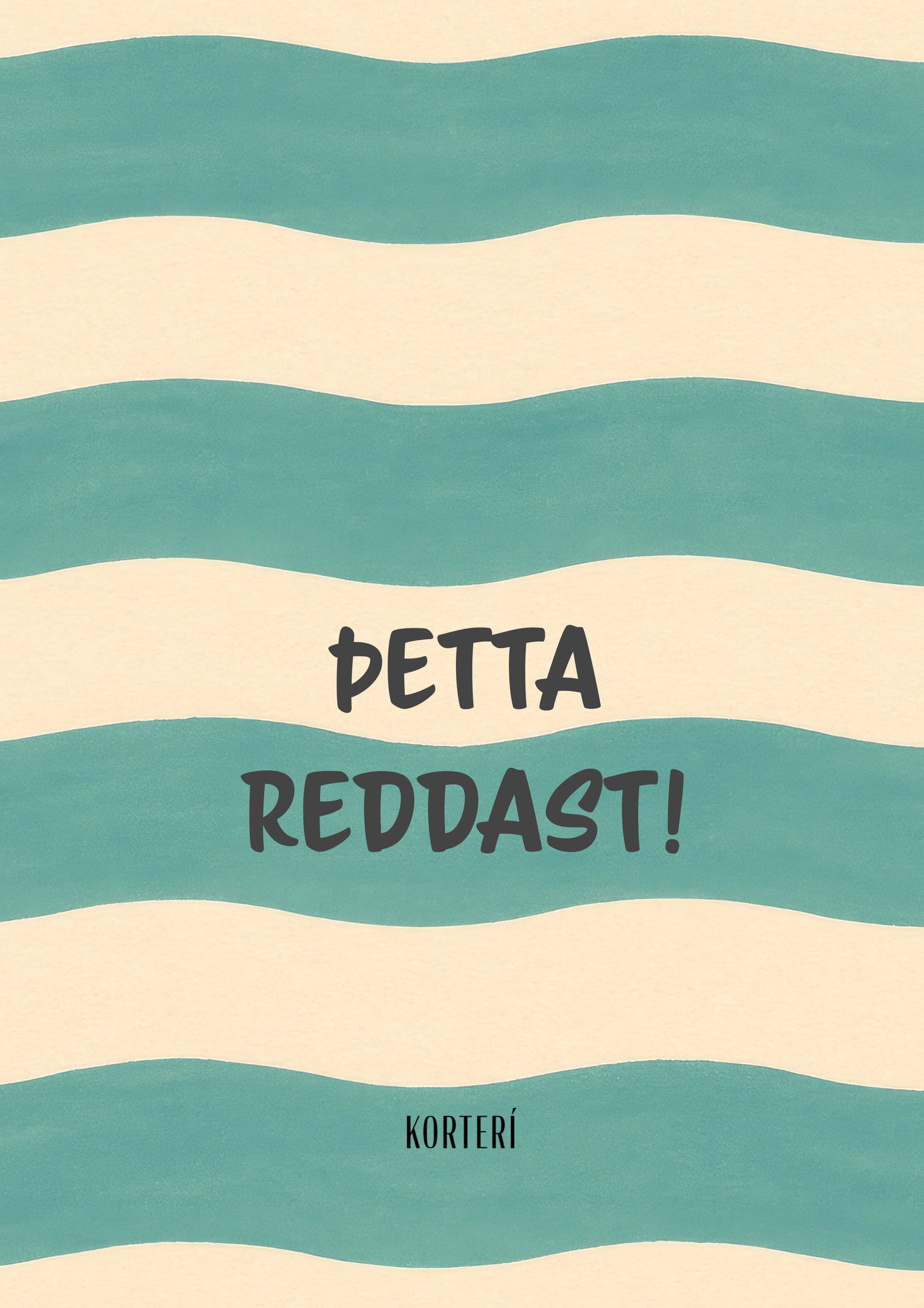 Prent - Þetta reddast!