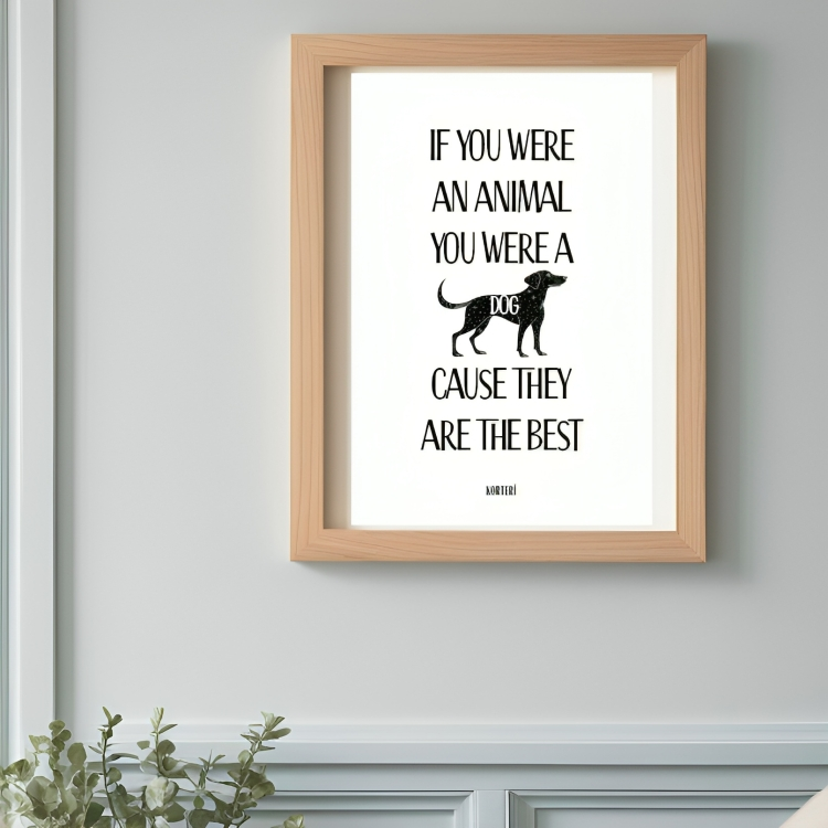 Print - The best (Dog)