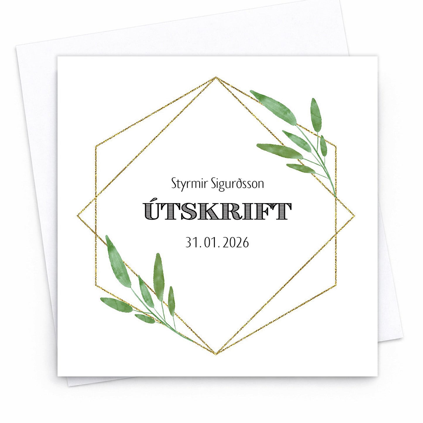 Kort - Útskrift