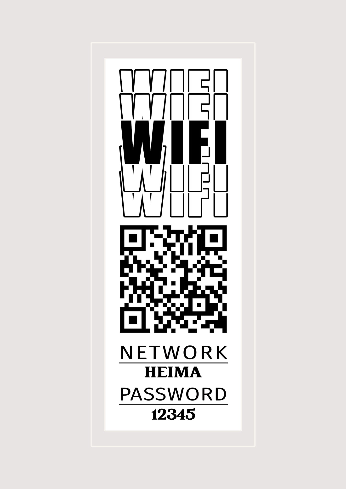 Wifi - skjal