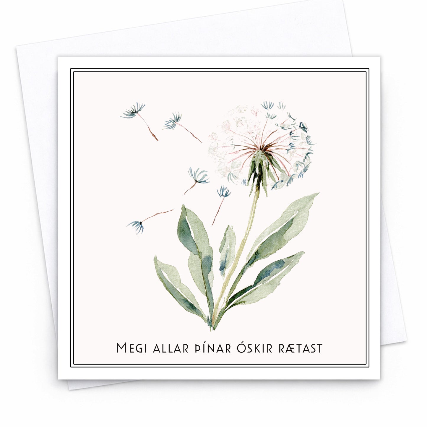 Kort - Biðukolla