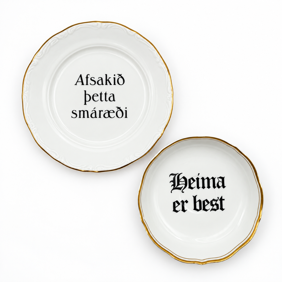 Skrautdiskur - Heima er best 2