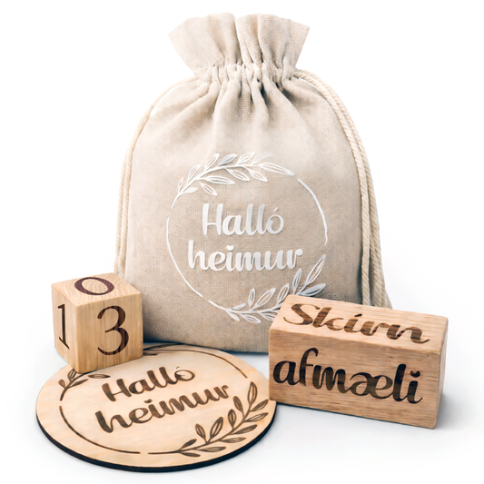 "Halló heimur" kubbar