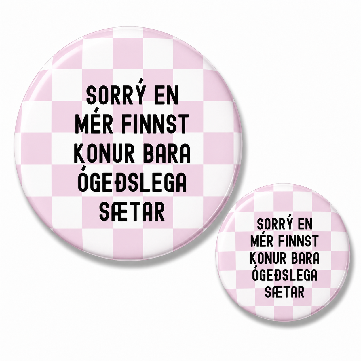 Barmmerki - Hinsegin textar (Val)