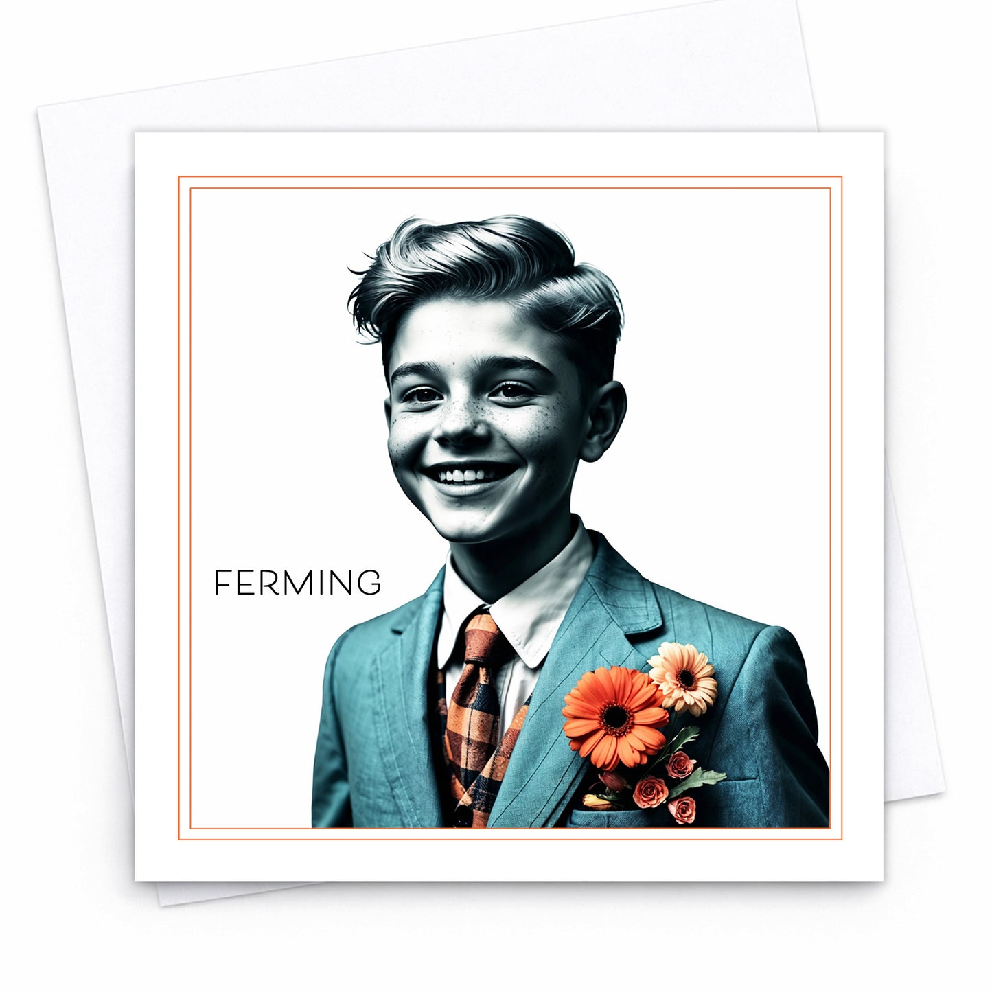 Fermingarkort - Strákur