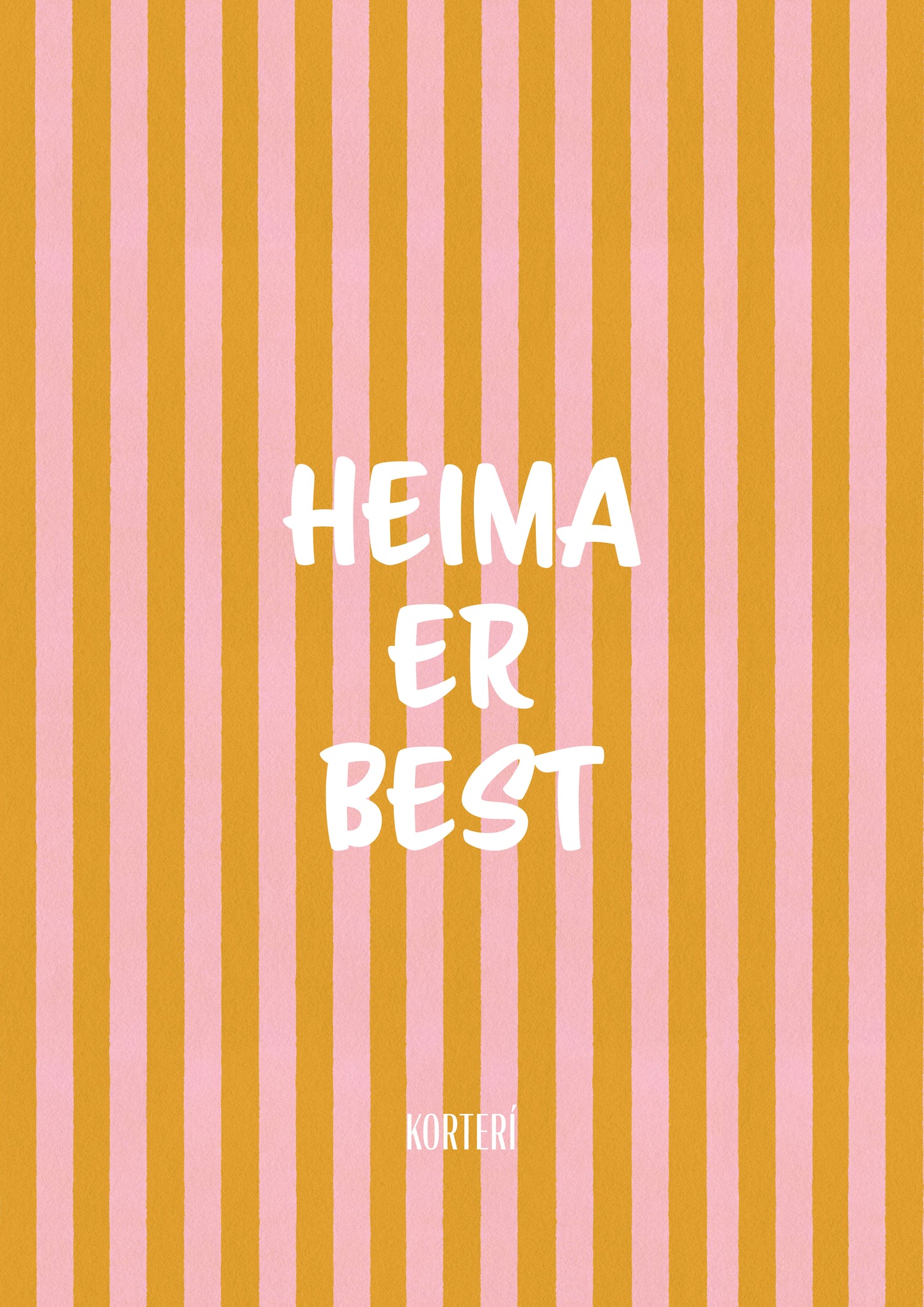 Prent - Heima er best