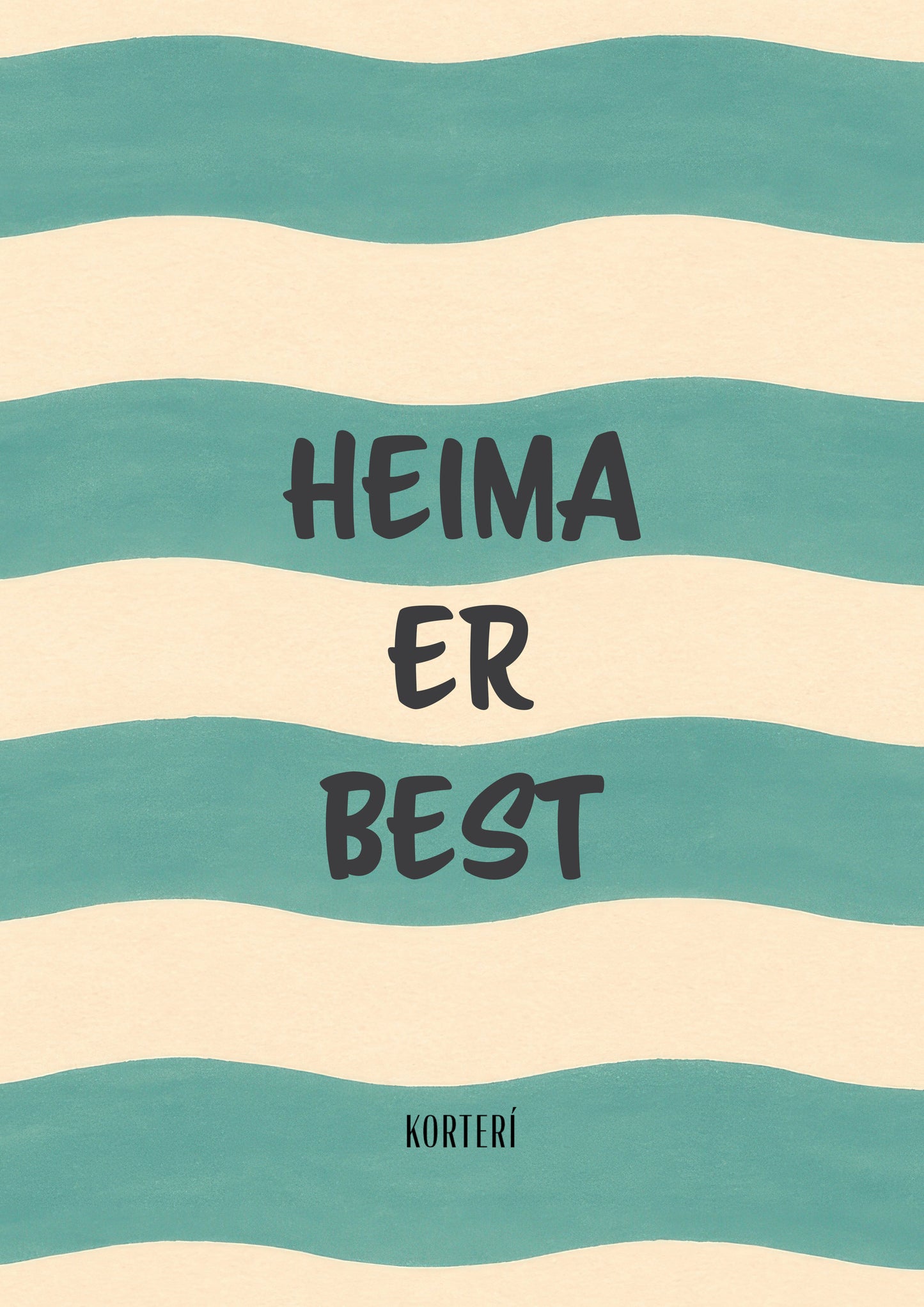 Prent - Heima er best