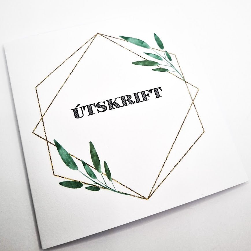 Kort - Útskrift - Korterí