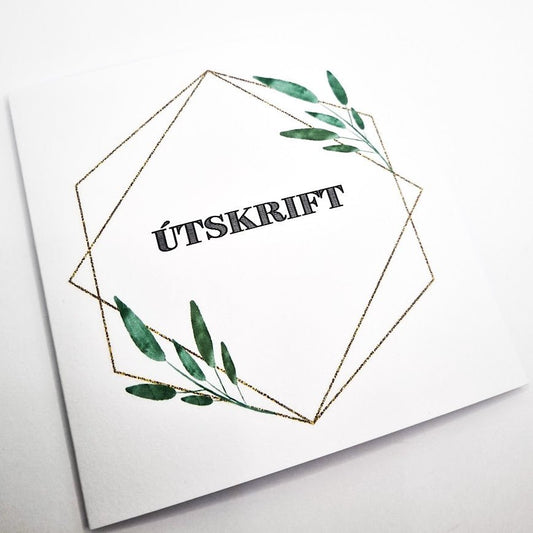 Kort - Útskrift - Korterí