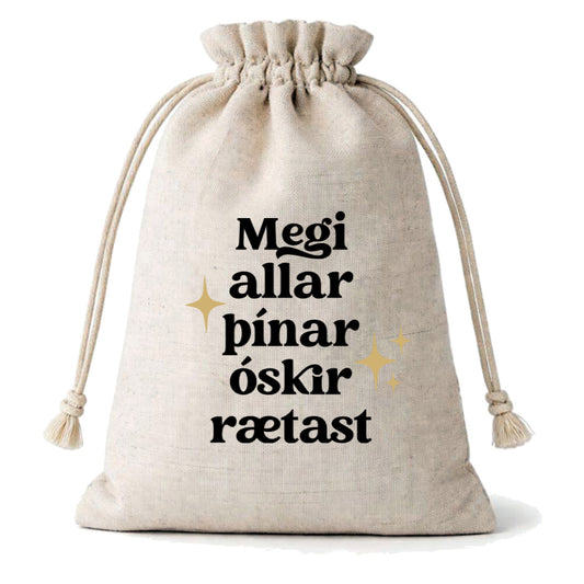 Gjafapoki - "Megi allar þínar óskir rætast"