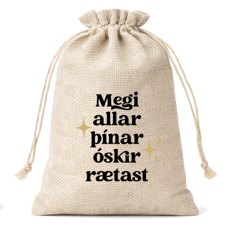 Gjafapoki - "Megi allar þínar óskir rætast"