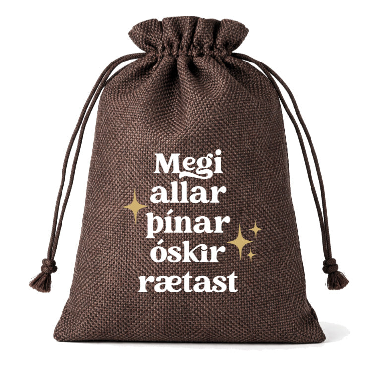 Gjafapoki - "Megi allar þínar óskir rætast"