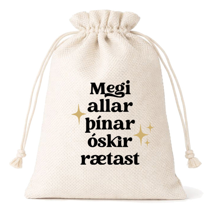 Gjafapoki - "Megi allar þínar óskir rætast"