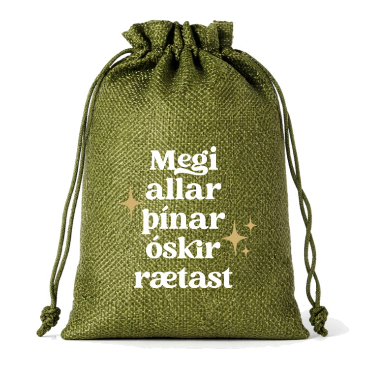 Gjafapoki - "Megi allar þínar óskir rætast"
