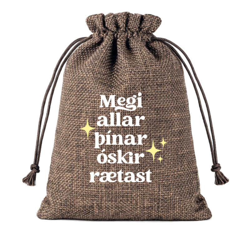 Gjafapoki - "Megi allar þínar óskir rætast"