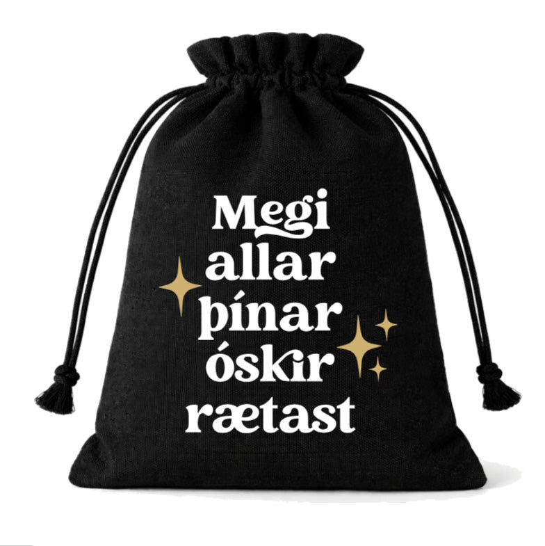 Gjafapoki - "Megi allar þínar óskir rætast"