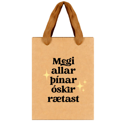 Gjafapoki - Allar þínar óskir