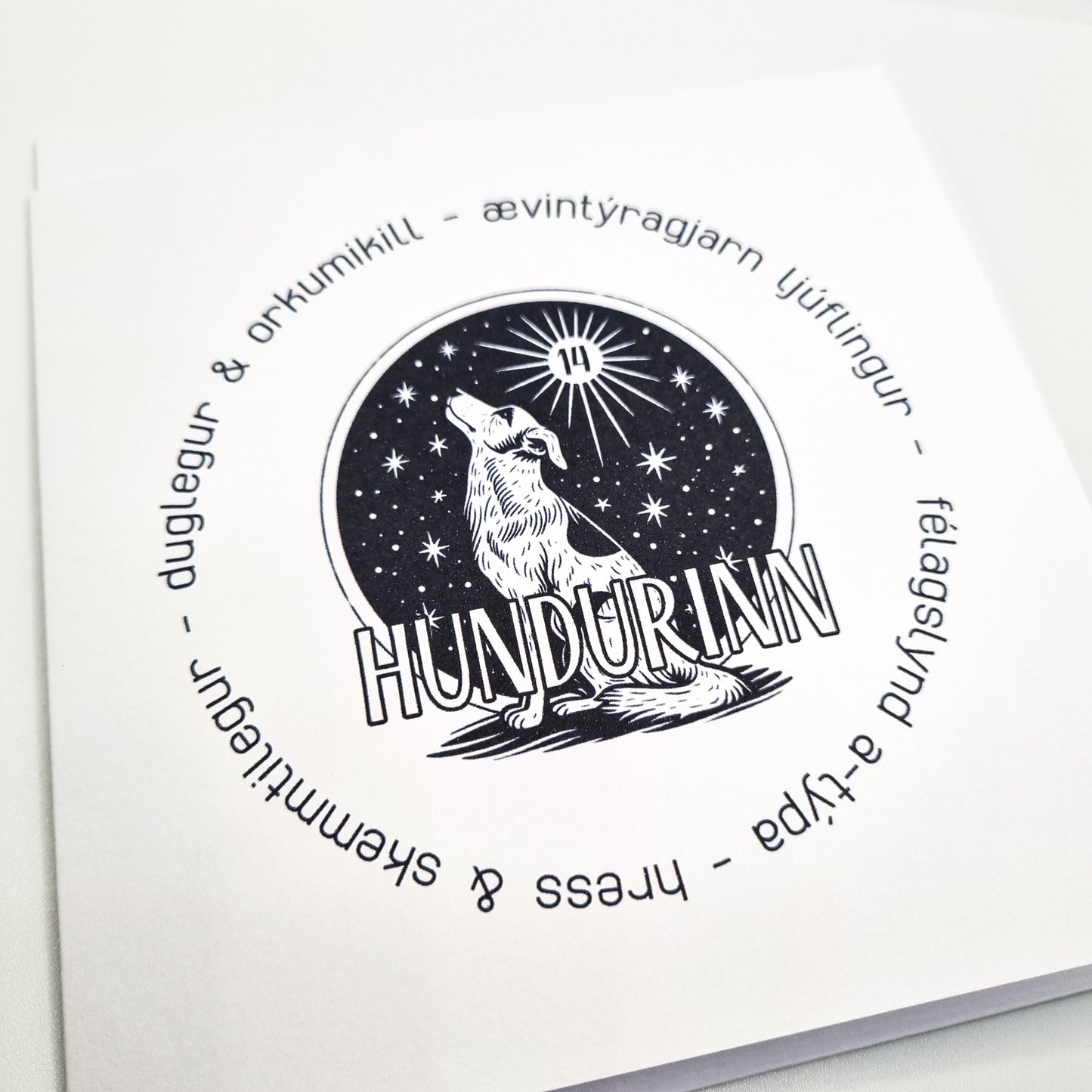 Orðin mín - Kort - Hundurinn