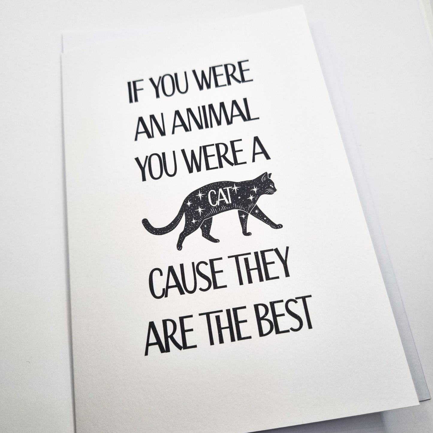 Card - The best (Cat)
