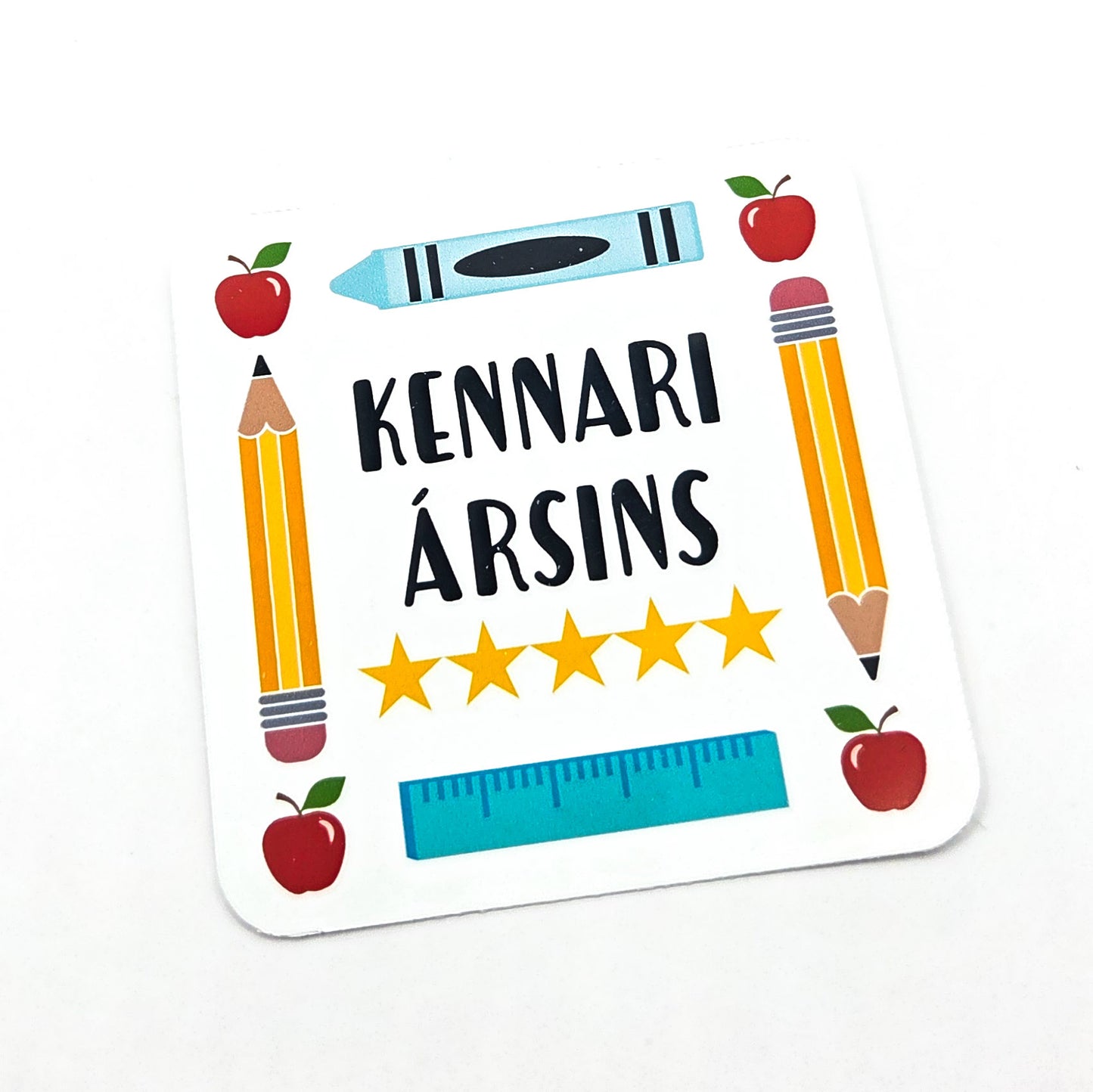 Límmiðar - Kennari ársins