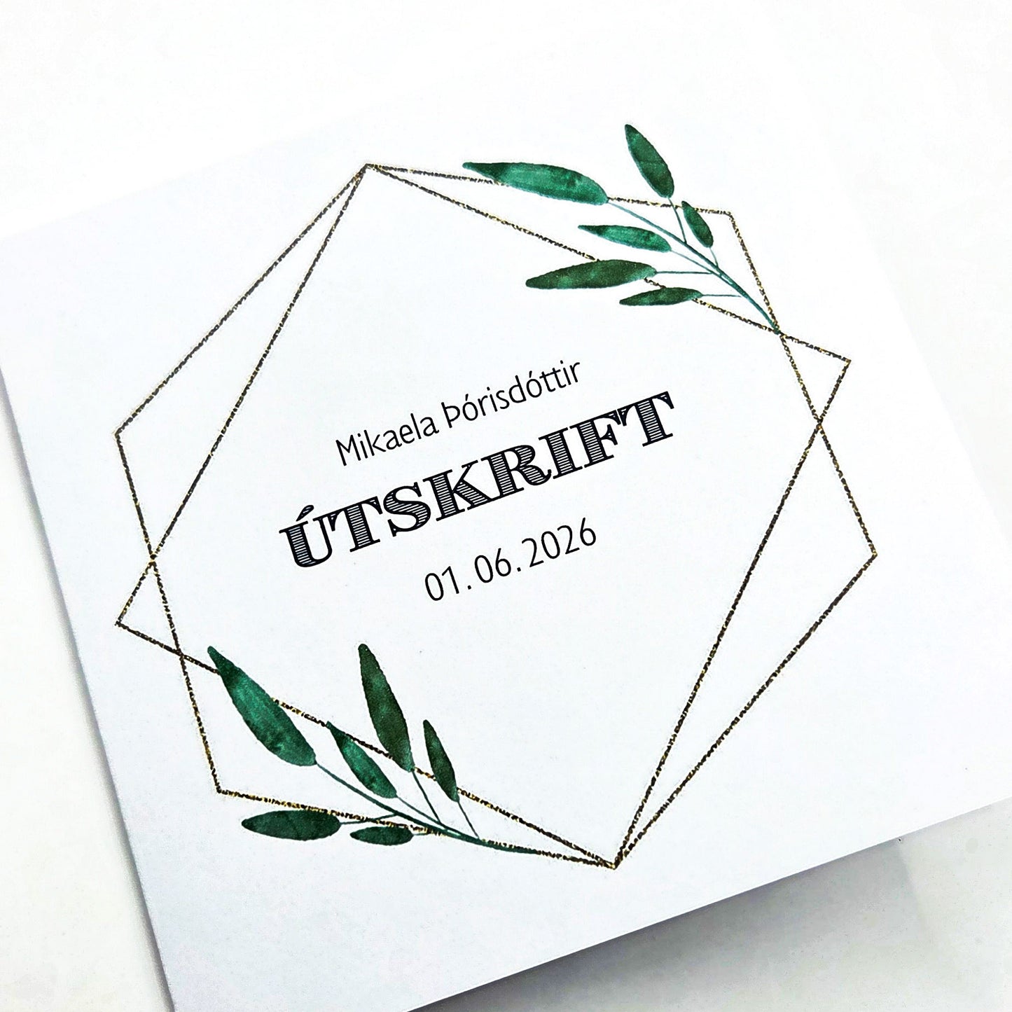 Kort - Útskrift