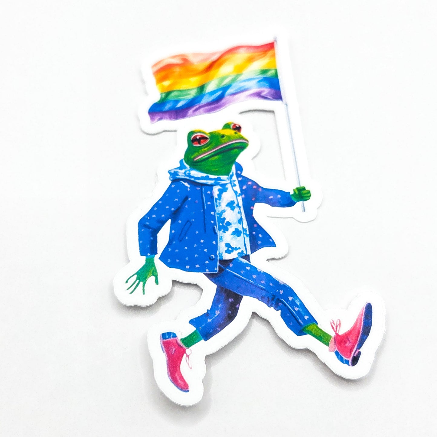 Límmiðar - Pride froskur