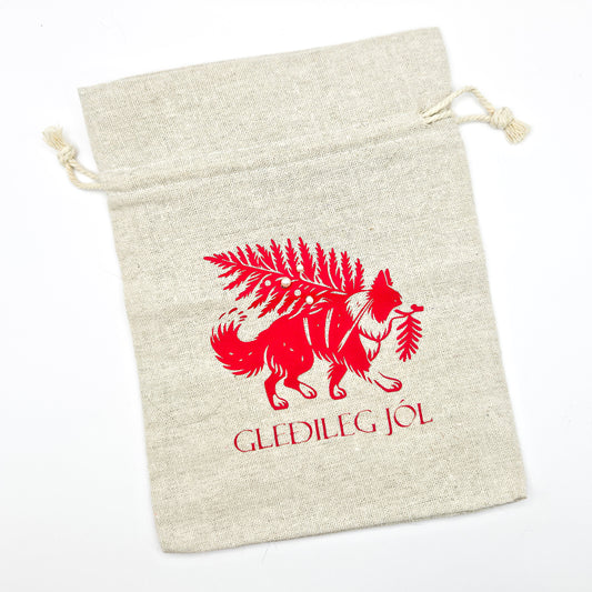 Margnota gjafapoki - Jóla (Stærri)