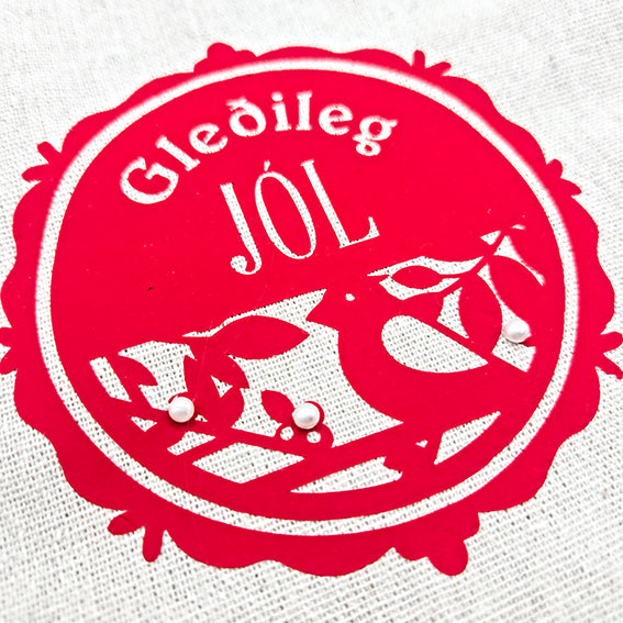 Margnota gjafapoki - Jóla (Stærri)