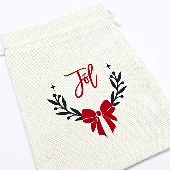 Margnota gjafapoki - Jóla (Minni)