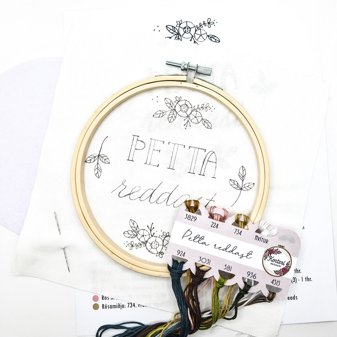 Útsaumskitt - Þetta reddast