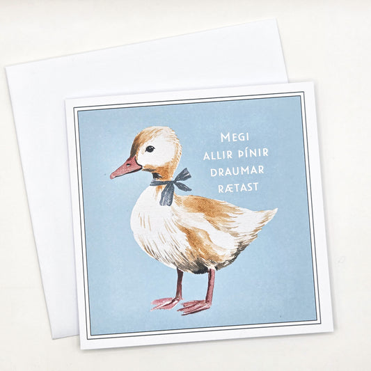 Kort - Ungi (blátt)