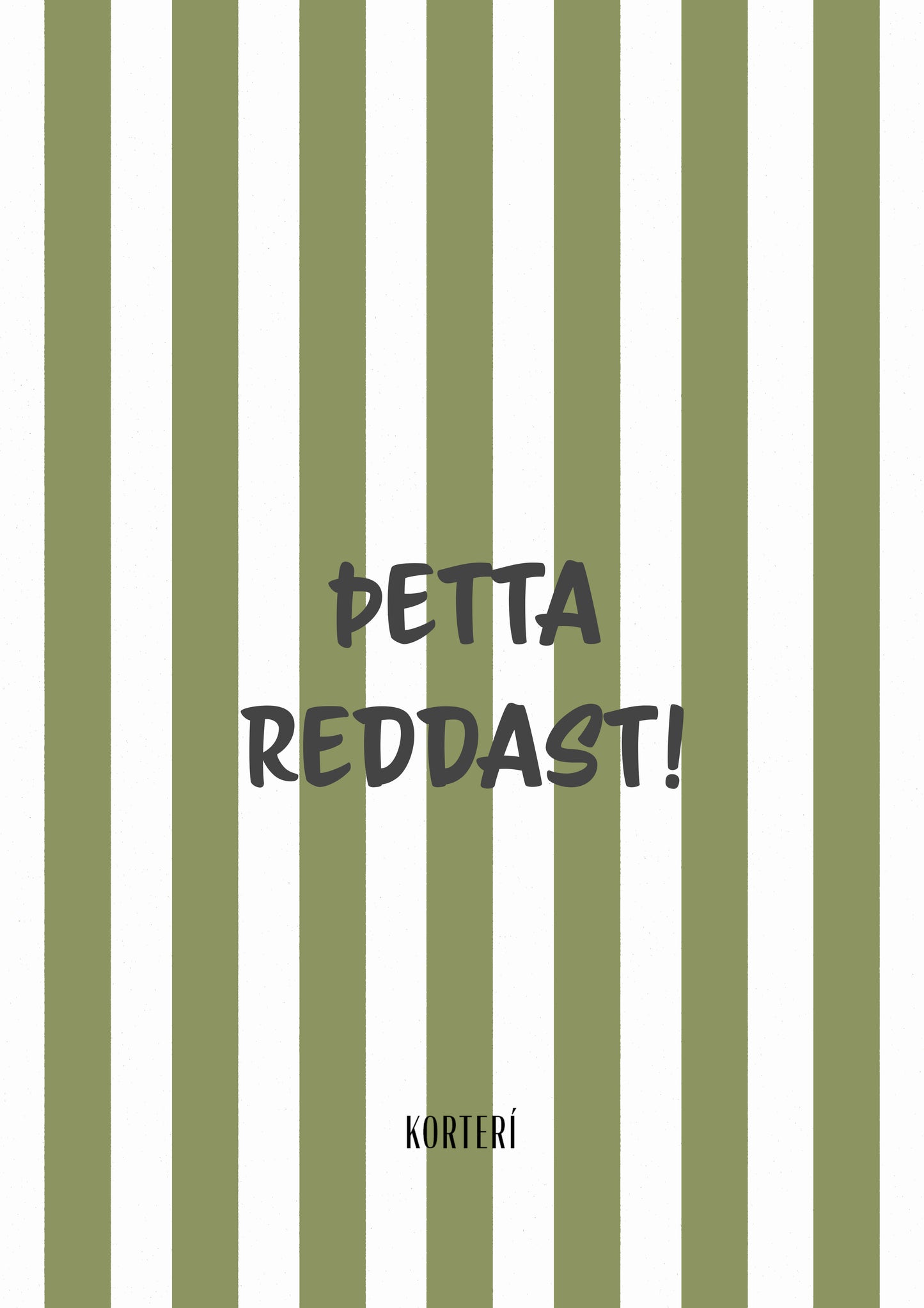 Prent - Þetta reddast!