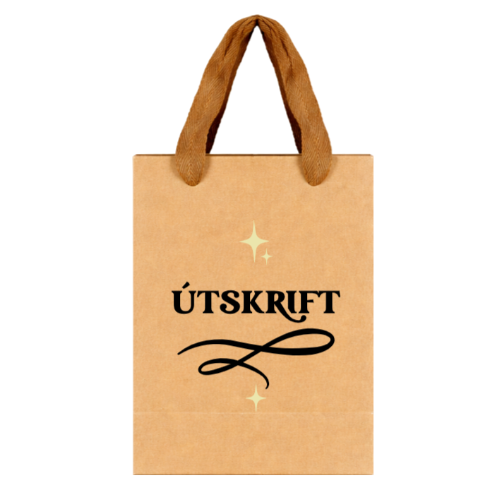 Gjafapoki - Útskrift