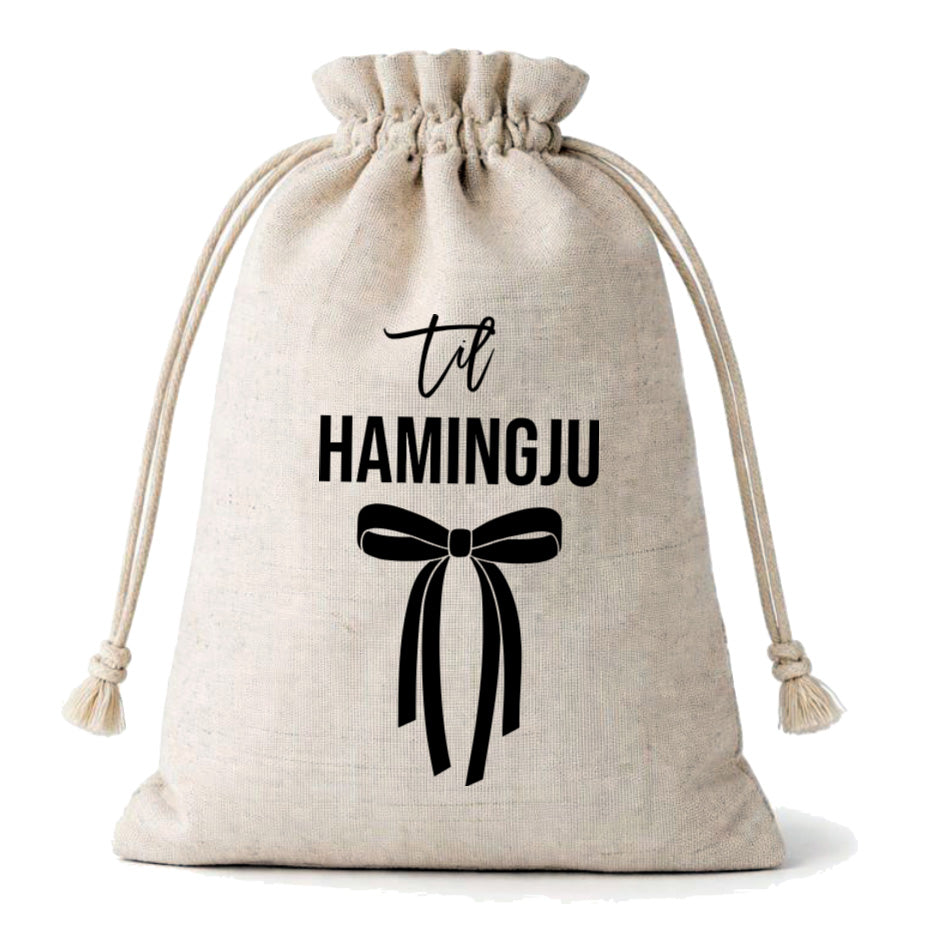 Gjafapoki - "Til hamingju" (Slaufa)