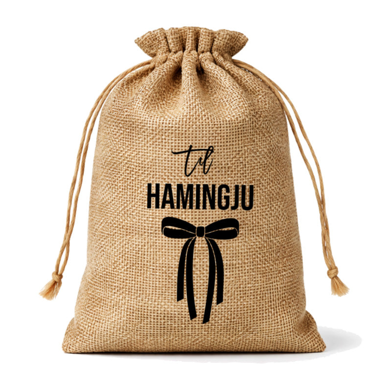 Gjafapoki - "Til hamingju" (Slaufa)