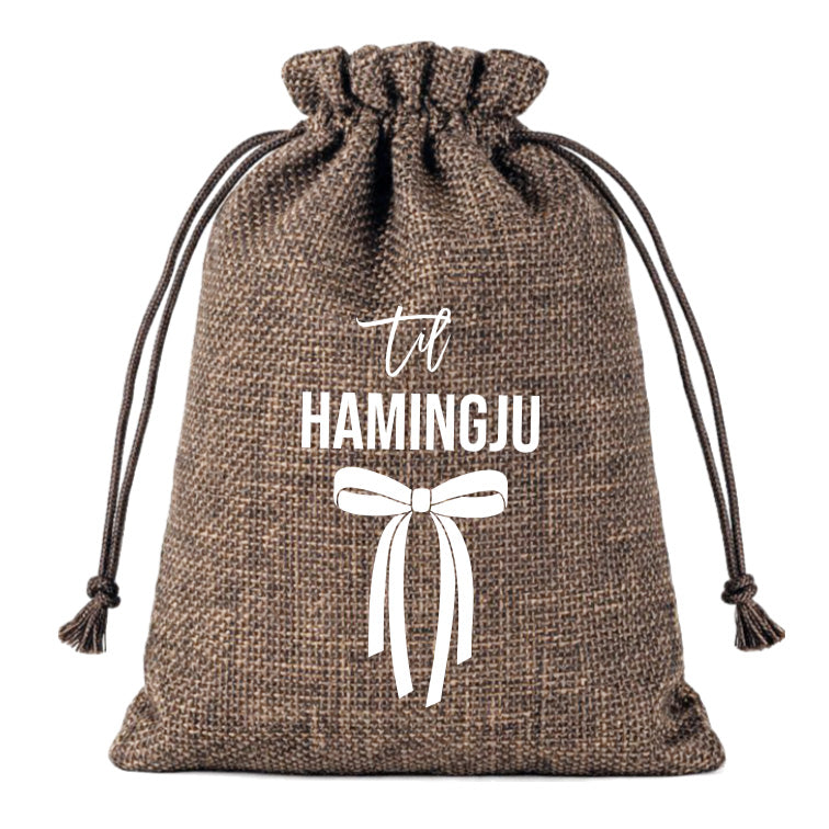 Gjafapoki - "Til hamingju" (Slaufa)