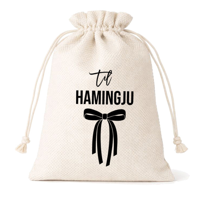 Gjafapoki - "Til hamingju" (Slaufa)