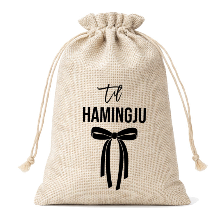 Gjafapoki - "Til hamingju" (Slaufa)