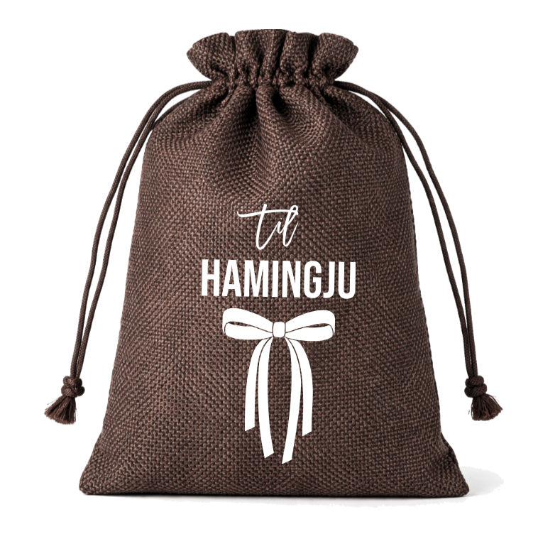 Gjafapoki - "Til hamingju" (Slaufa)