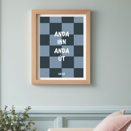 Prent - Anda inn Anda út