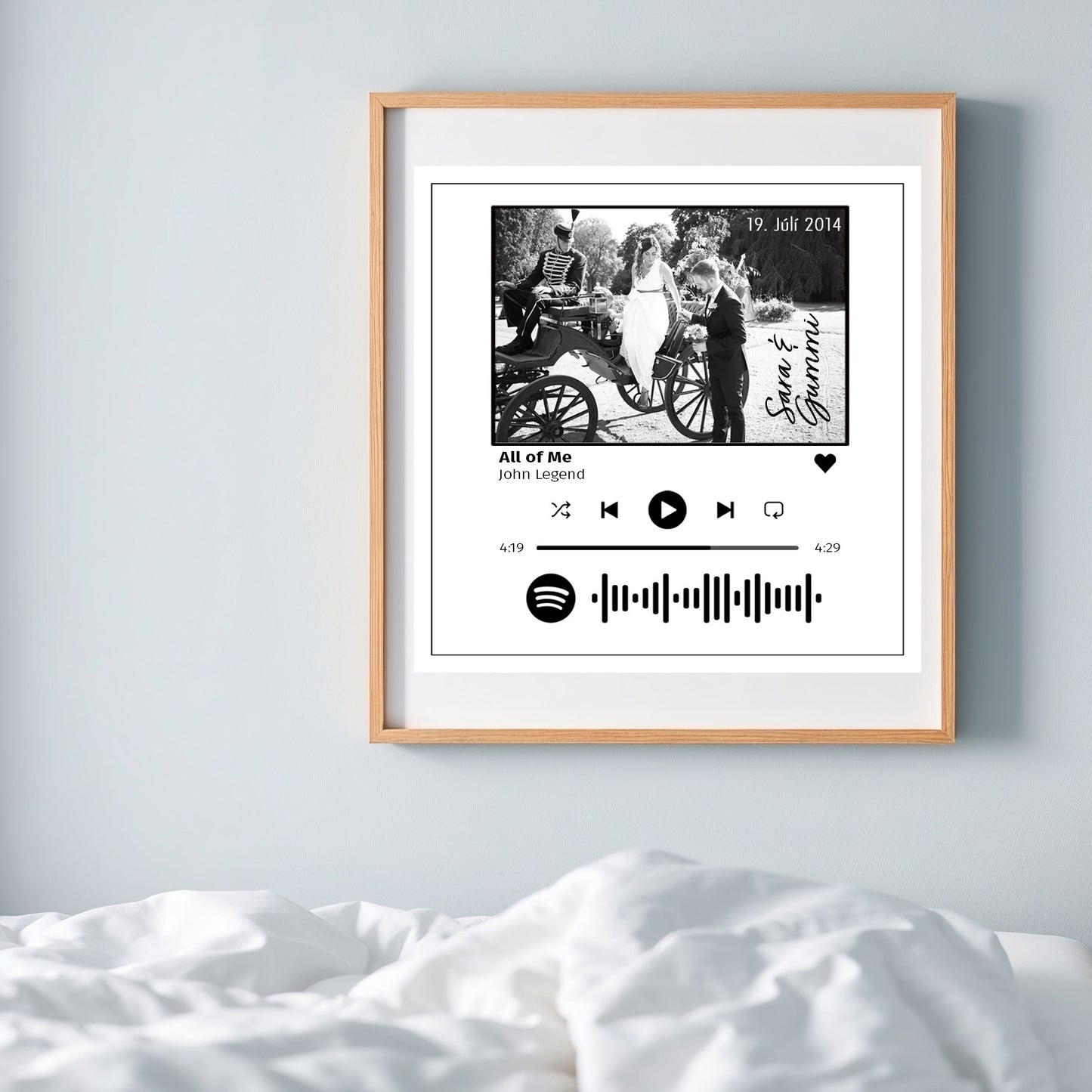 Myndir með Spotify kóða - JPG