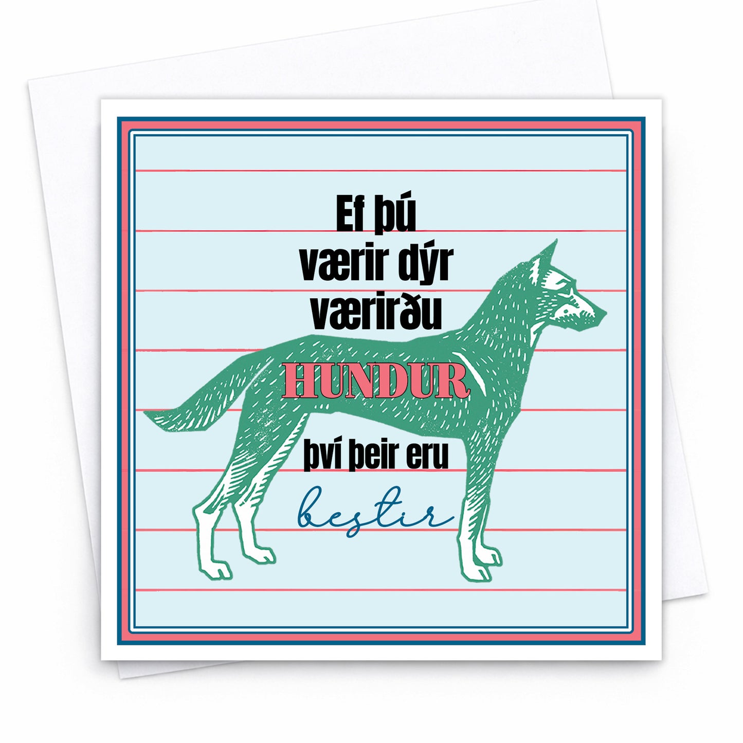 Kort - Hundar eru bestir