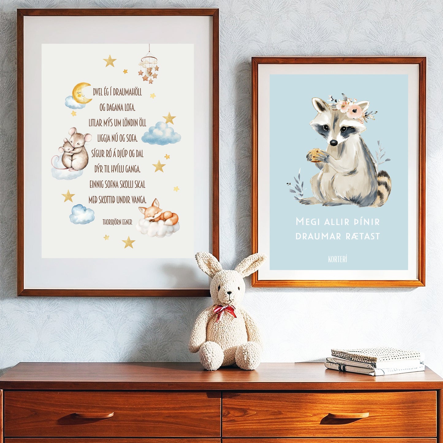 Prent - Þvottabjörn